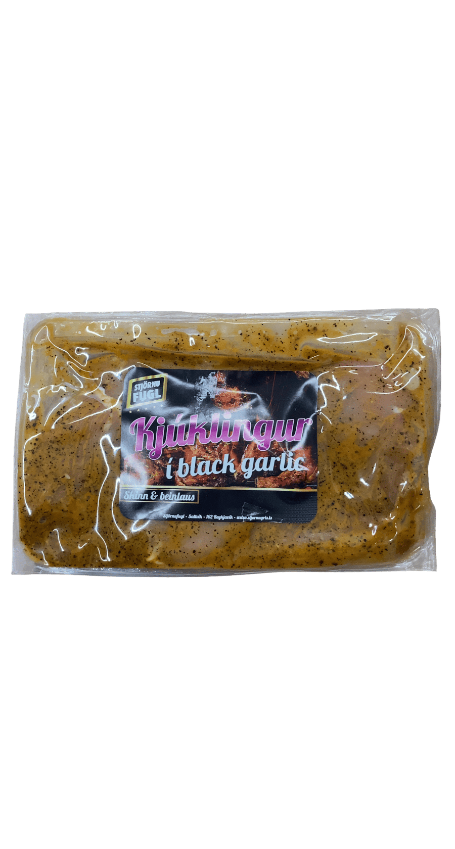 Stjörnufugl Kjúklingabringur Black Garlic 650 g