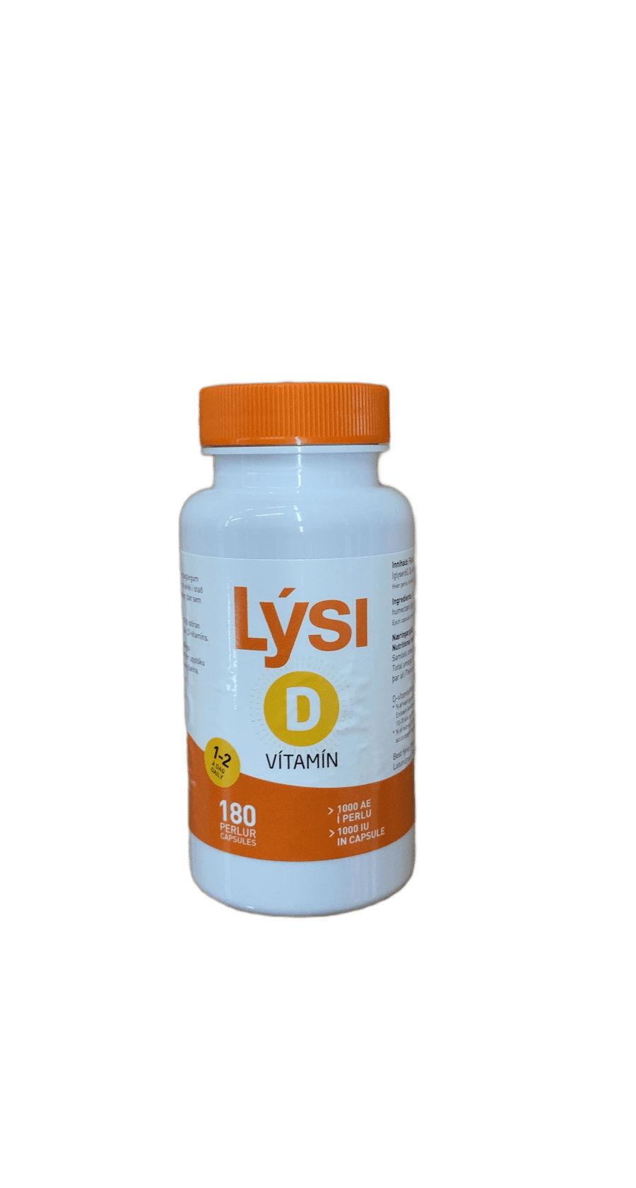 Lýsi D-vítamín 180 stk