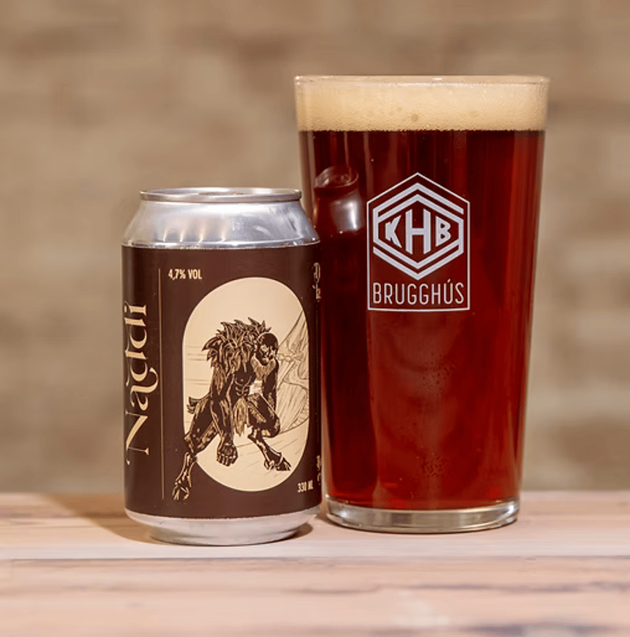 Naddi Dökkur Lager / 6 dósir