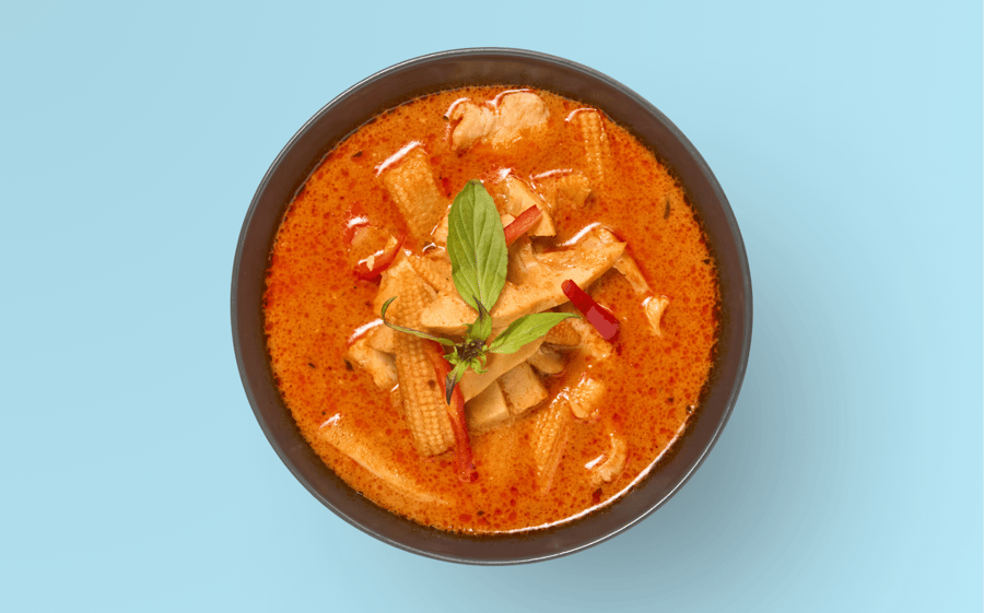 Panang Curry with Rice