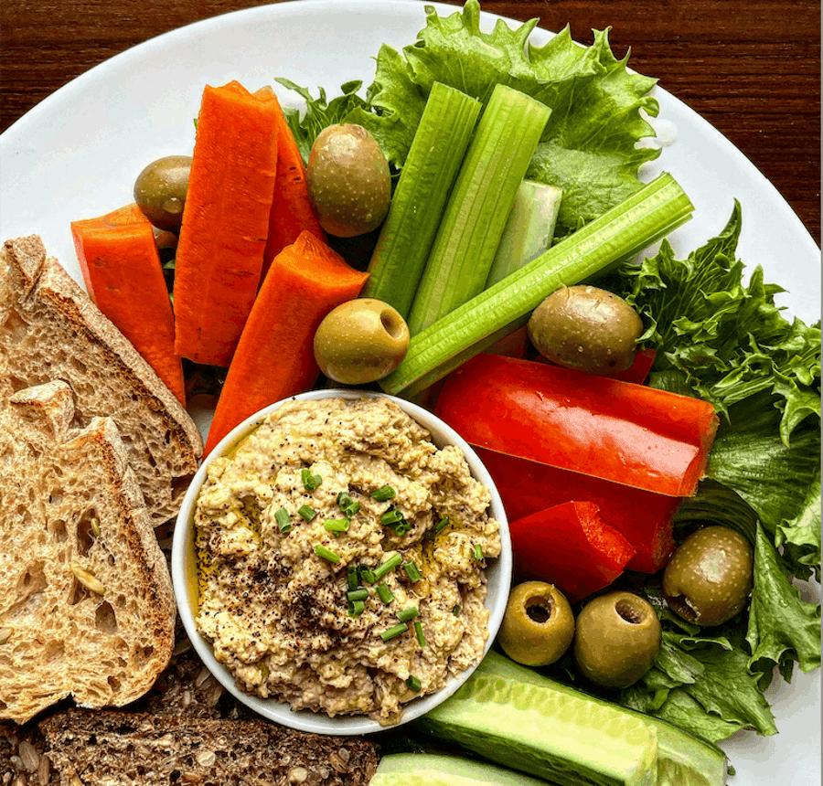 Hummus platter