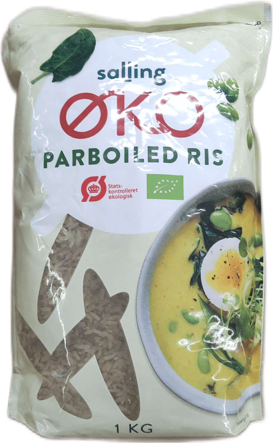 Lífræn parboiled hrísgrjón