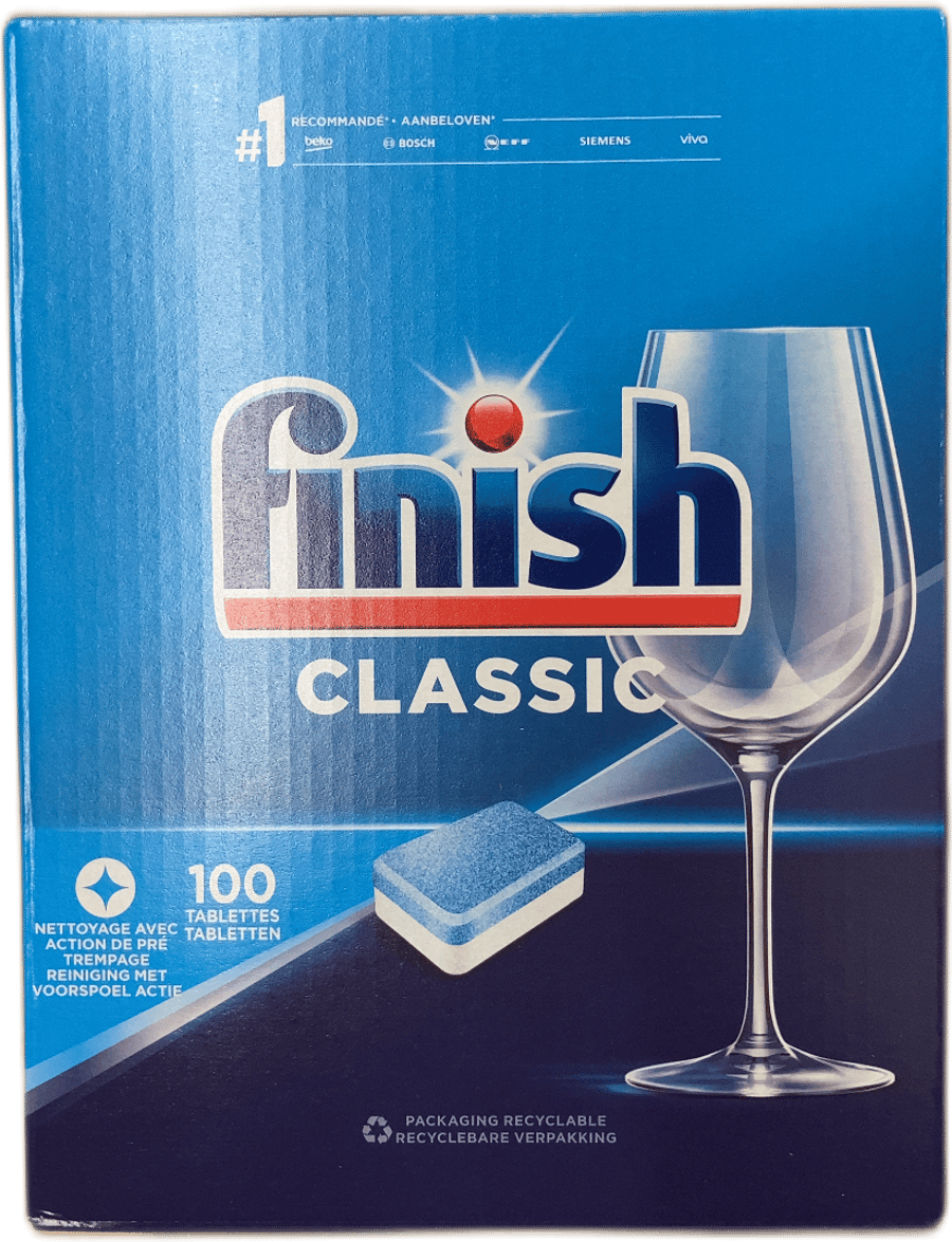 Finish Classic uppþvottavélatöflur 100 stk 1600 g
