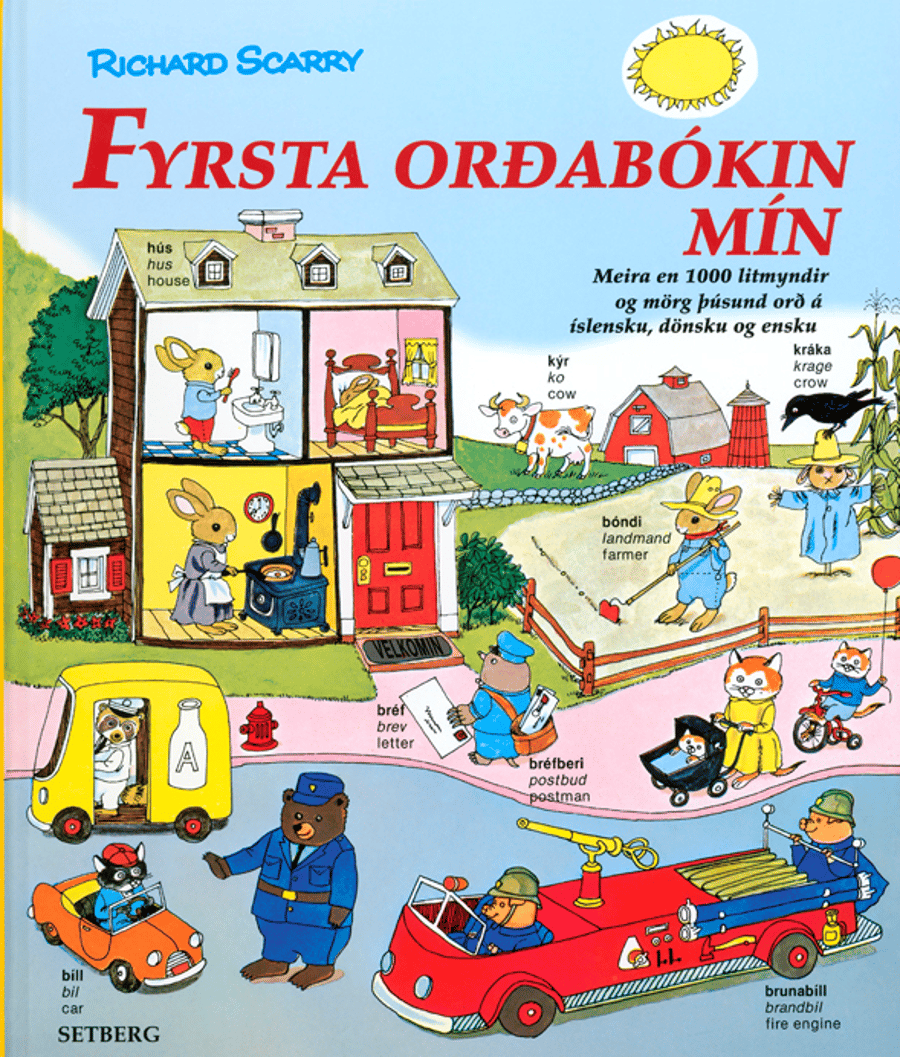 Fyrsta orðabókin mín
