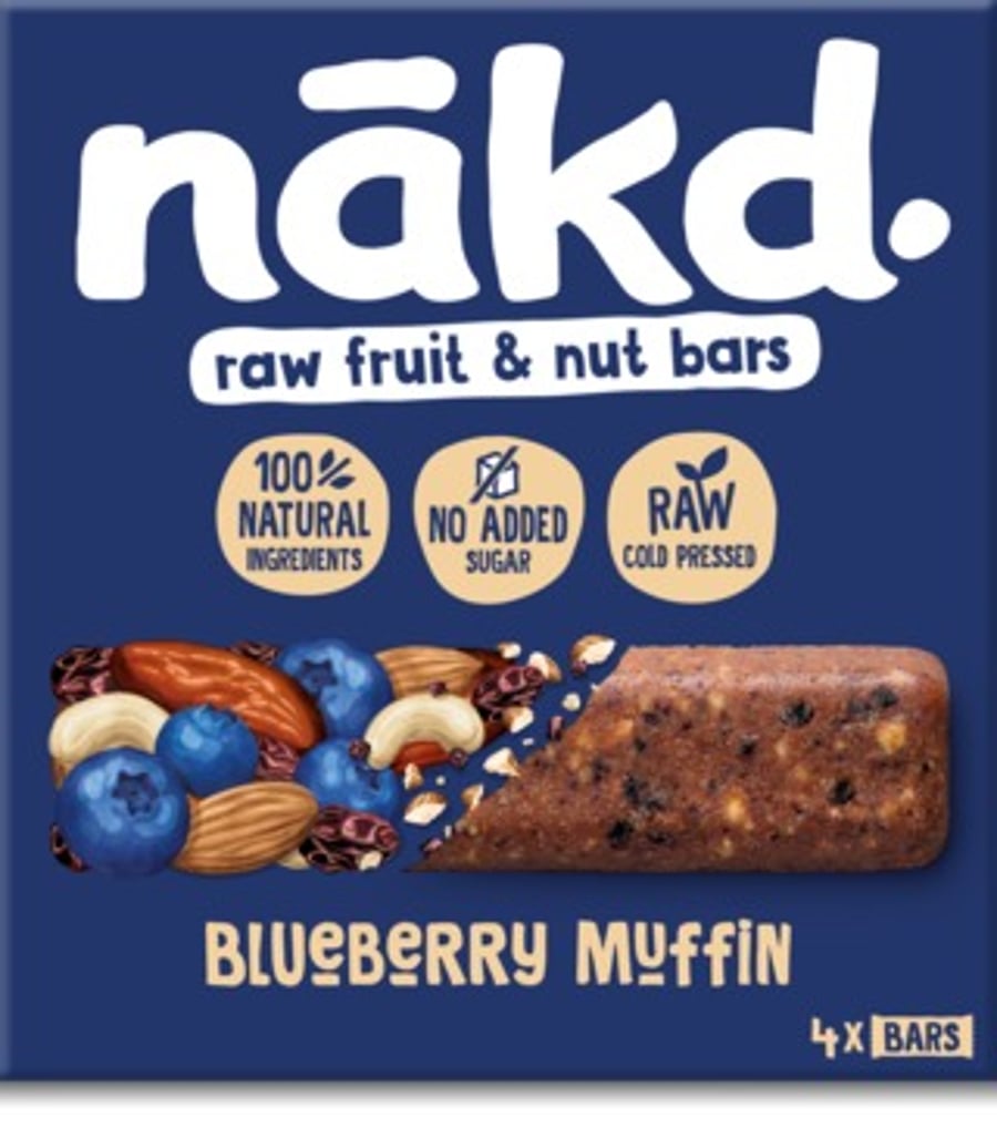 Nakd bláberjamúffu stykki 140 g