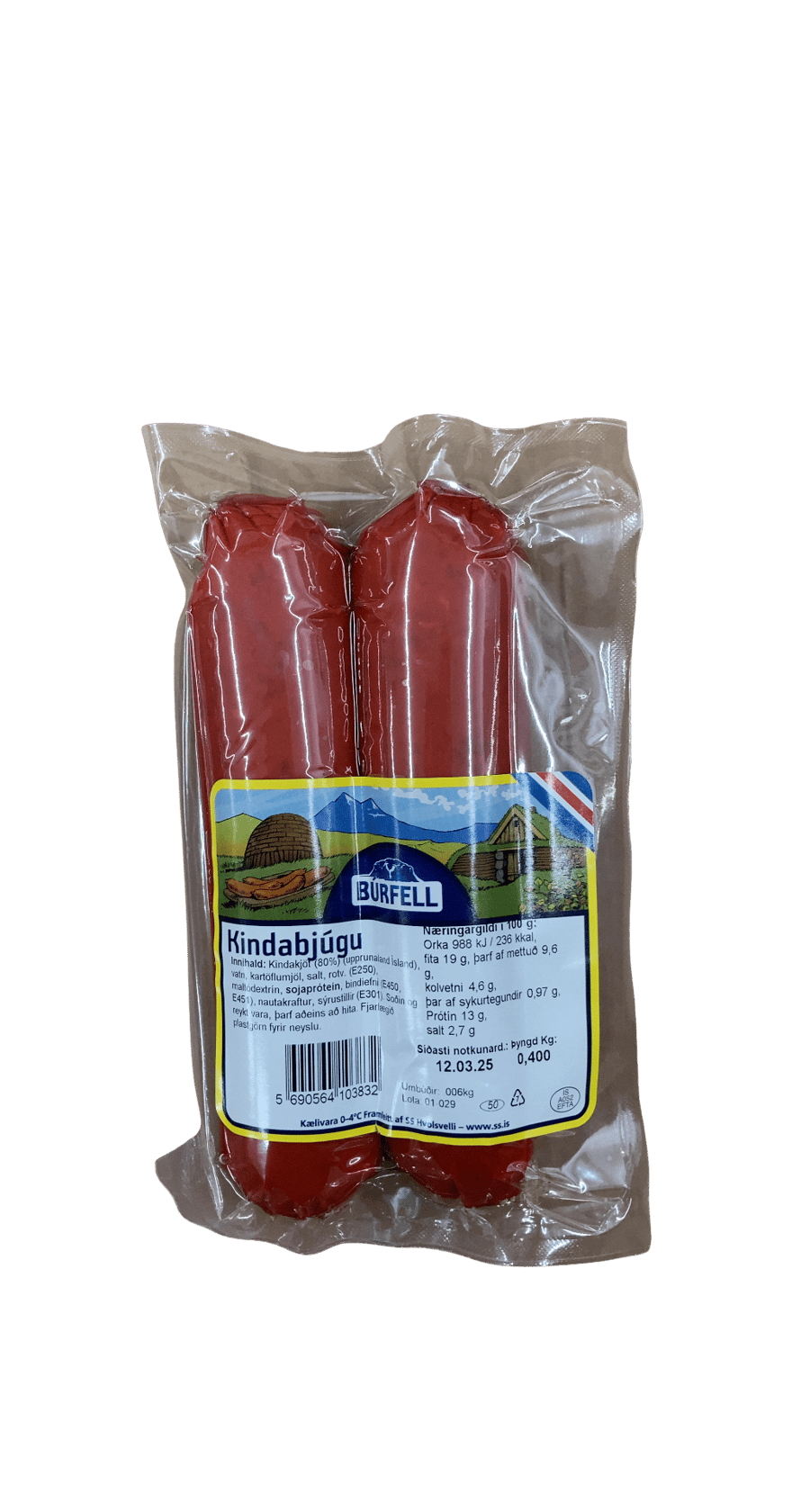 Búrfell Kindabjúgu 400 g