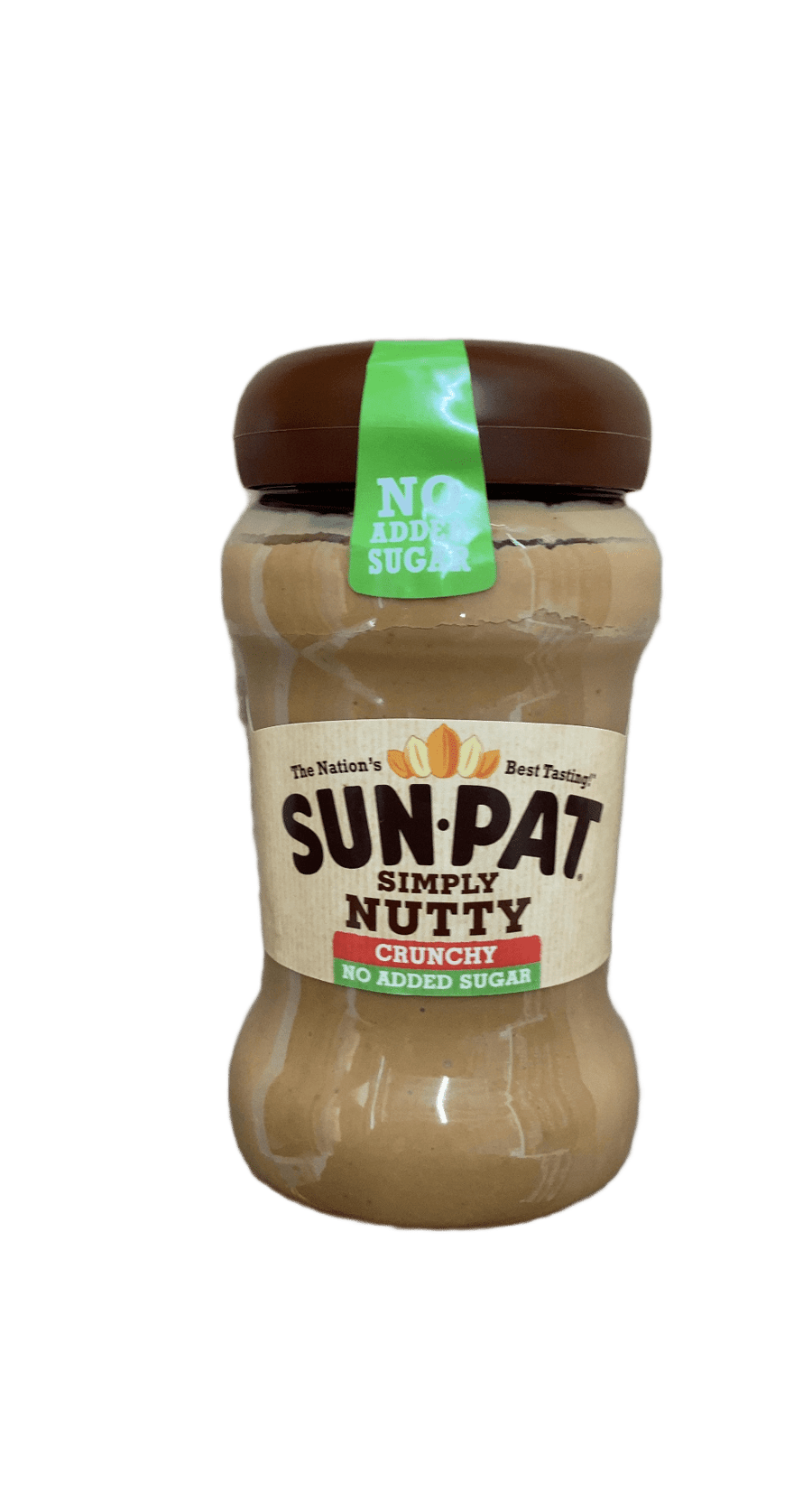 Sun-Pat Simply Nutty gróft hnetusmjör án viðbætts sykurs 400 g
