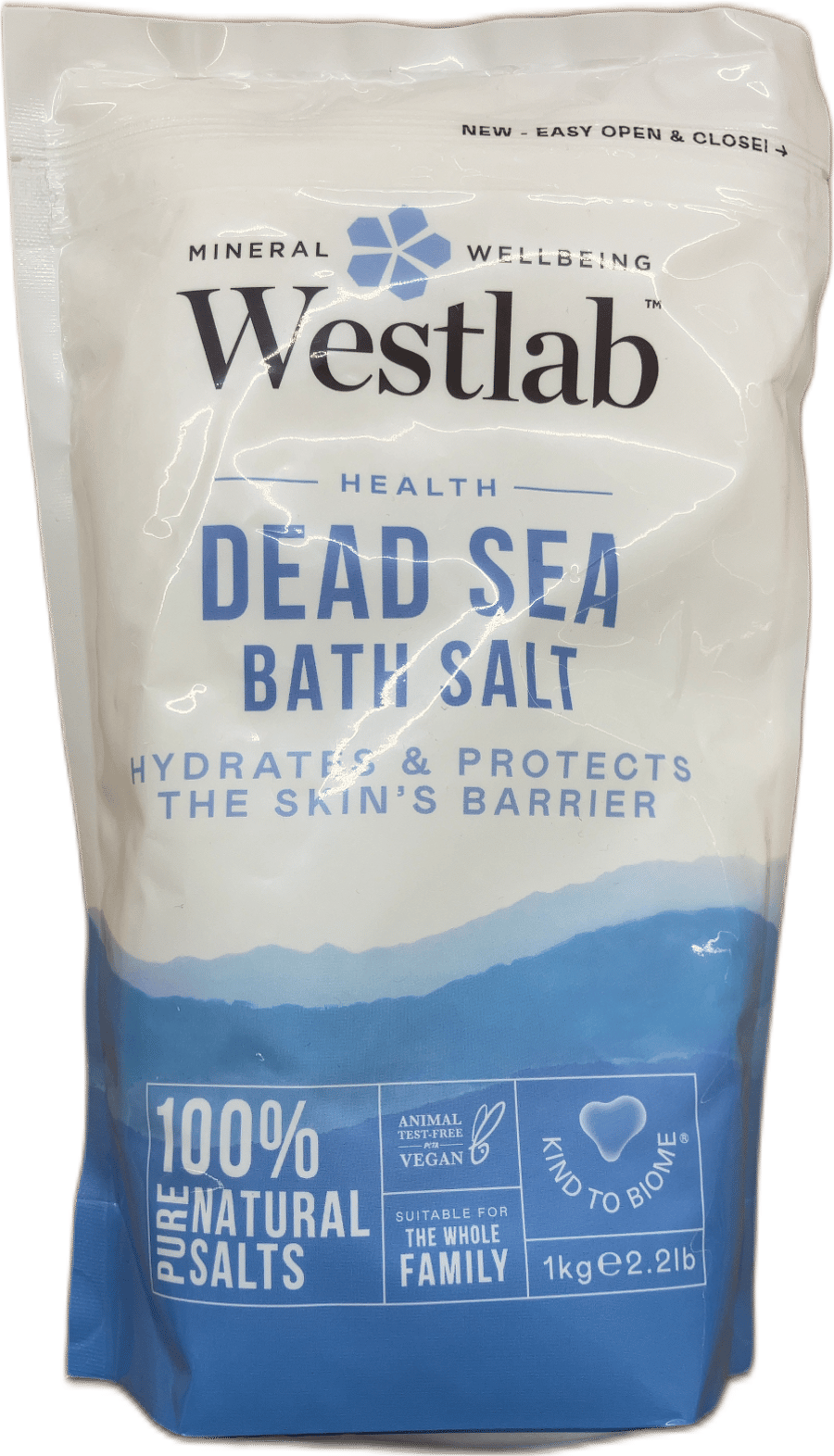 Westlab Dauðahafsbaðsalt 1000 g