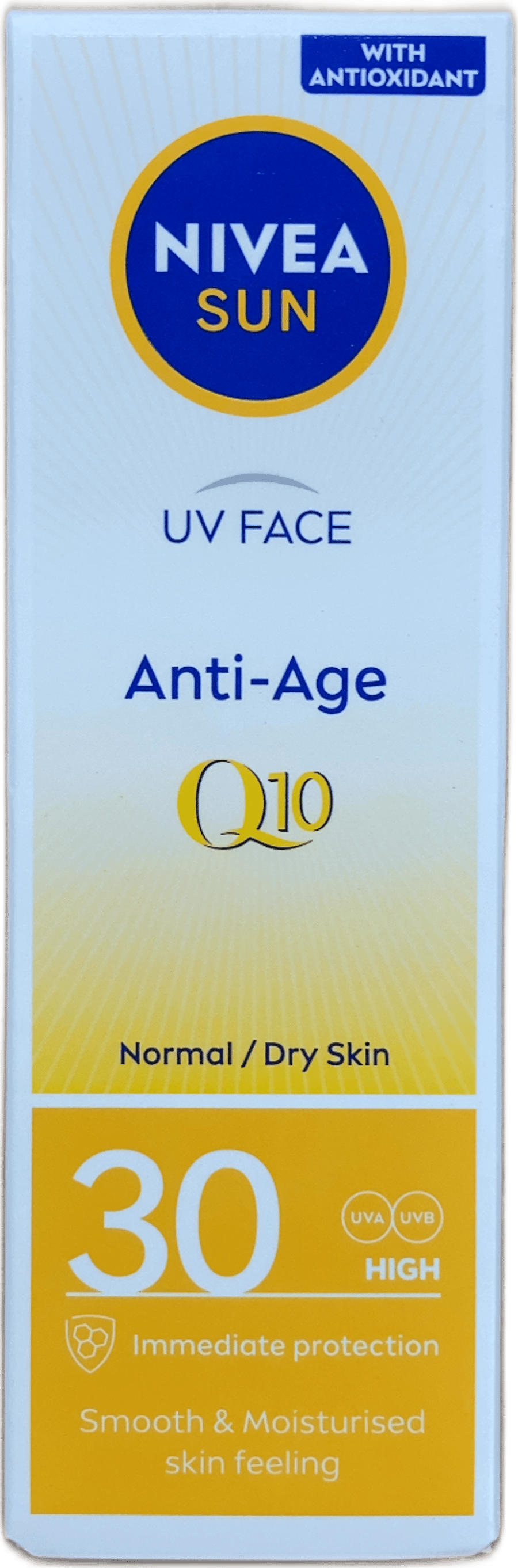 Nivea Sun UV andlitssólarvörn gegn öldrun Q10 SPF 30 50 ml