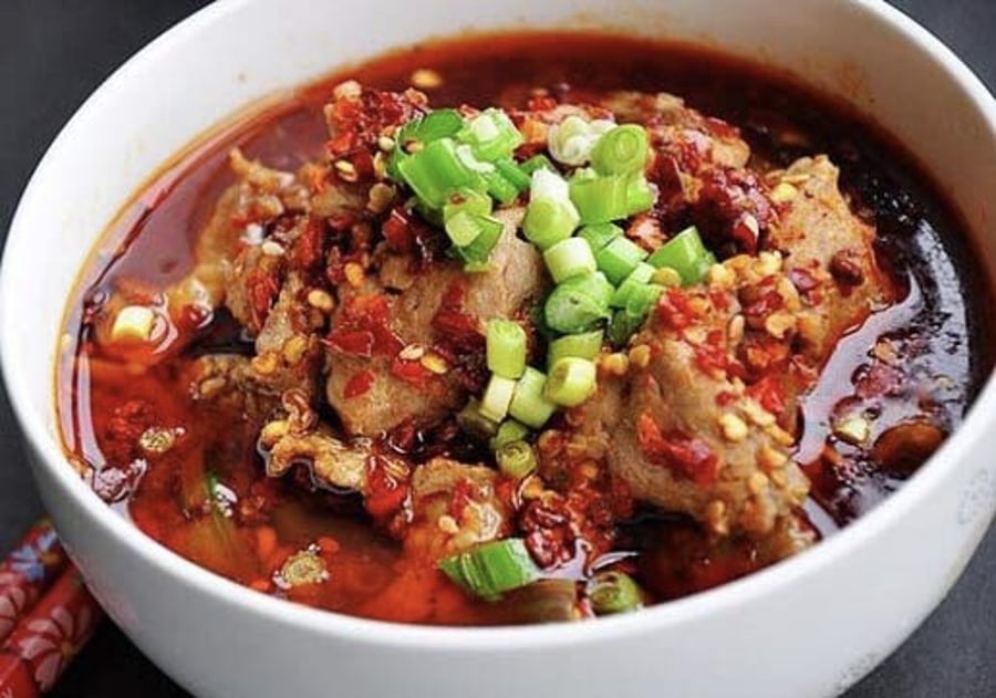 8. Naut í chili olíu