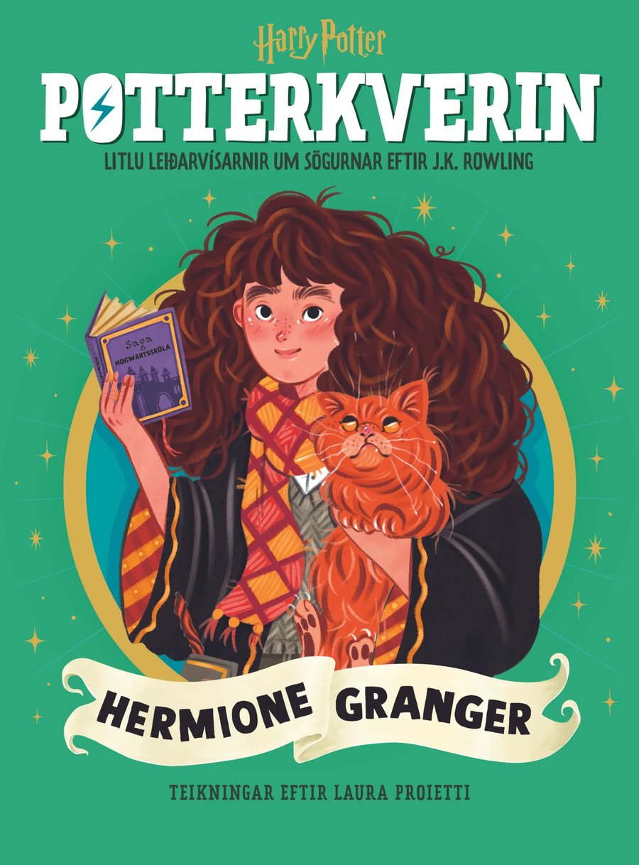 Potterkverin – Hermione Granger. Litlu leiðarvísarnir um sögurnar eftir J.K. Rowling