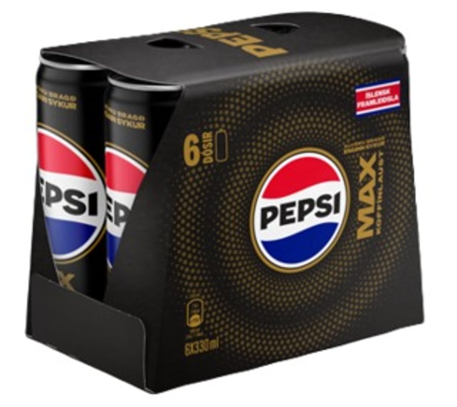 Pepsi Max koffínlaust 6 x 330 ml