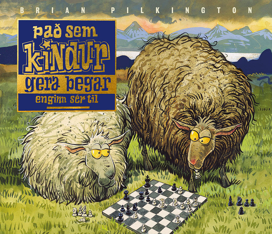 Það sem kindur gera þegar enginn sér til