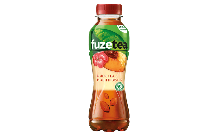 Fuze Tea Black Tea Peach Hibiscus 400 ml