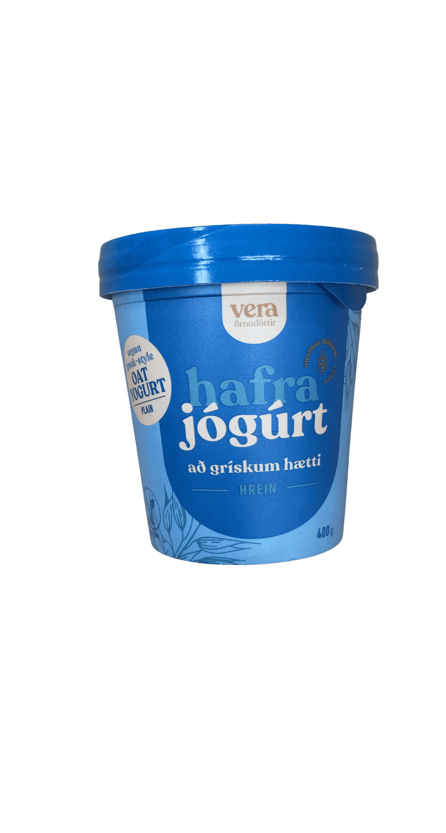 Vera Örnudóttir Hafra jógúrt að grískum hætti hrein 400 g