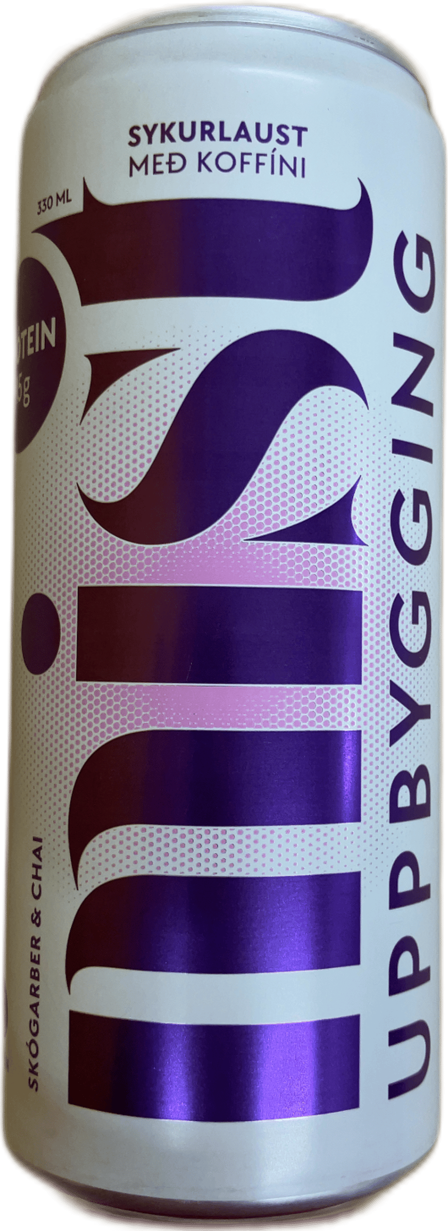 Mist Uppbygging Skógarber & Chai Próteindrykkur 330 ml