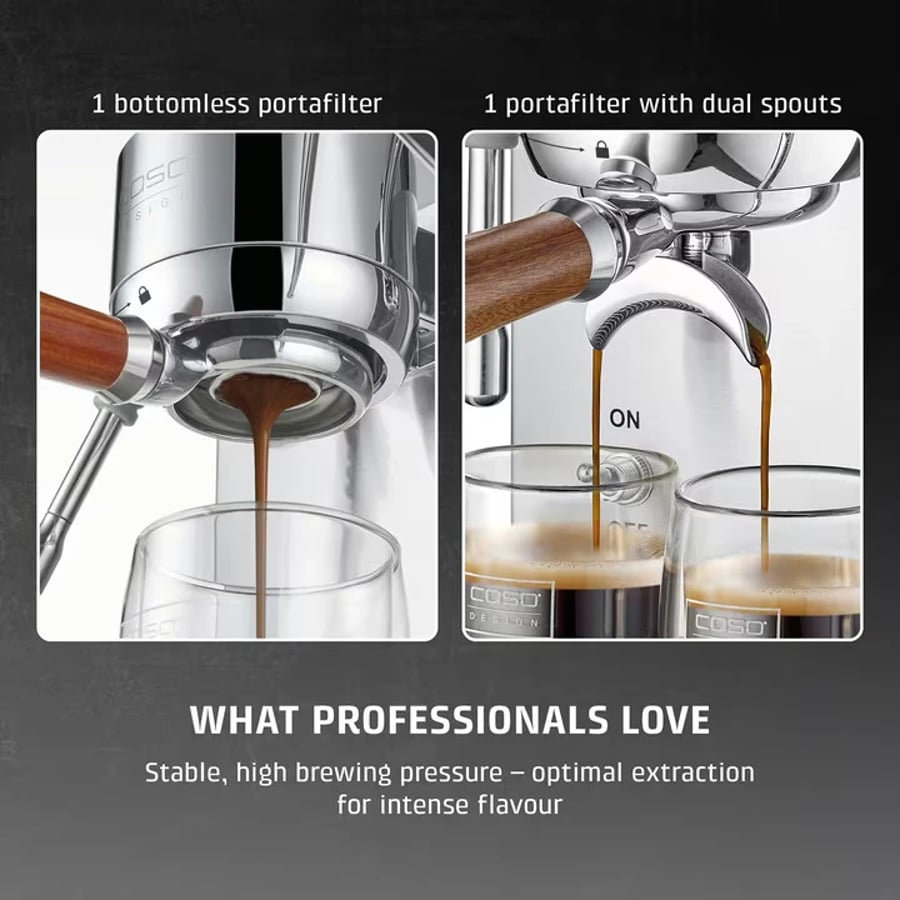 Caso Espresso Gourmet Advanced kaffivél