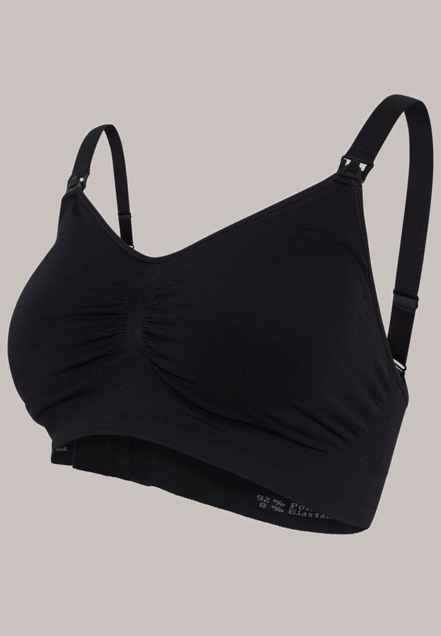 Carriwell Seamless padded bra black