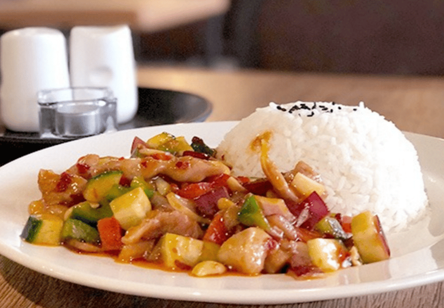 Kjúklingur "Kung pow" með chilli 