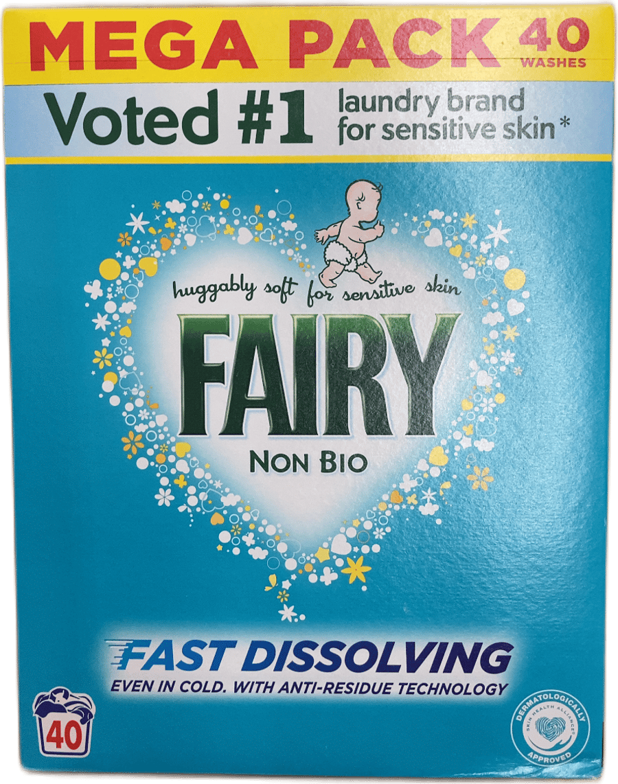 Fairy ensímlaust þvottaefni 2400 g
