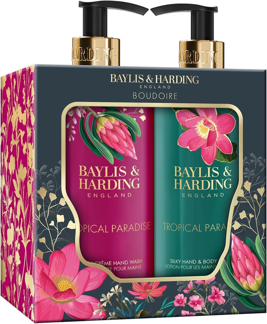 Baylis & Harding Boudoire Tropical Paradise Handsápa & Handáburður í setti