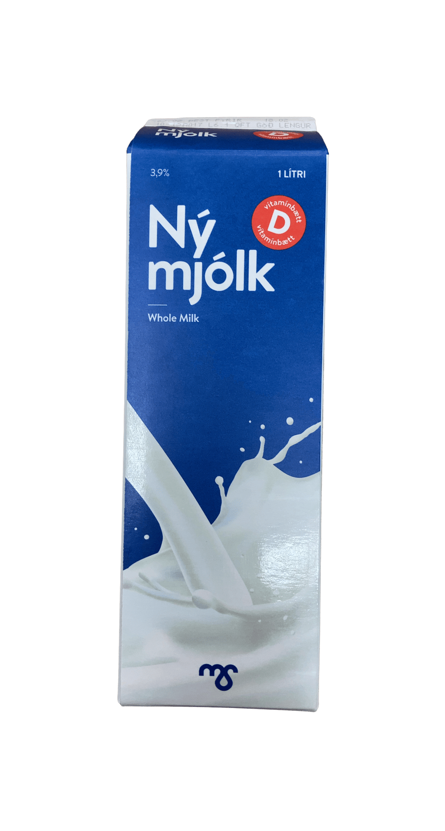 MS Nýmjólk 3,9% D-vítamínbætt 1000 ml