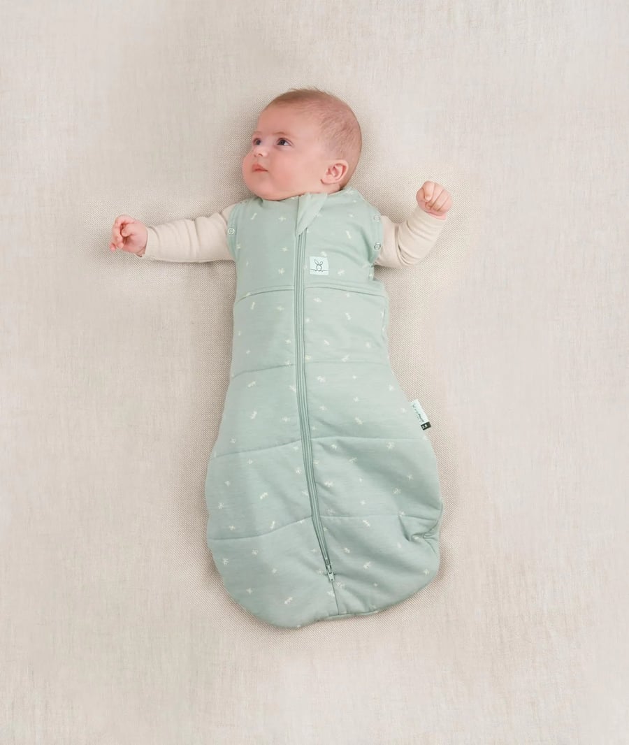 ERGOPOUCH Cocoon swaddle svefnpoki sage 0-3 mánaða
