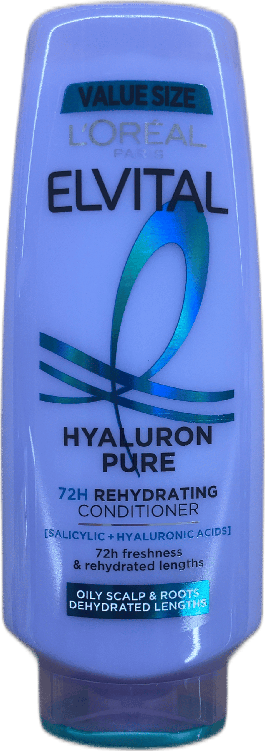 L'Oréal Paris Elvital Hyaluron Pure 72H rakagefandi hárnæring 300 ml