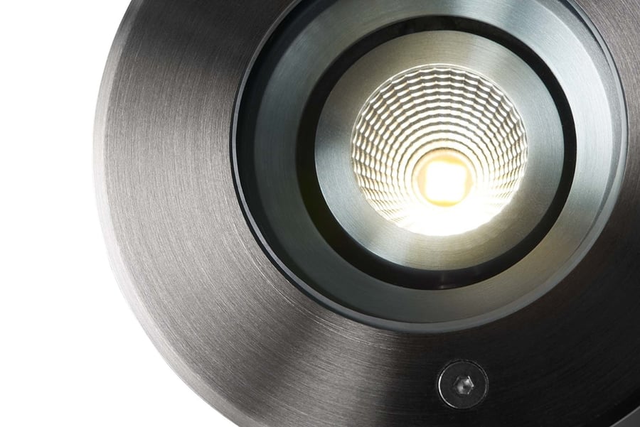 SUB ROUND STAINLESS STEEL Jarðlampi 4W LED