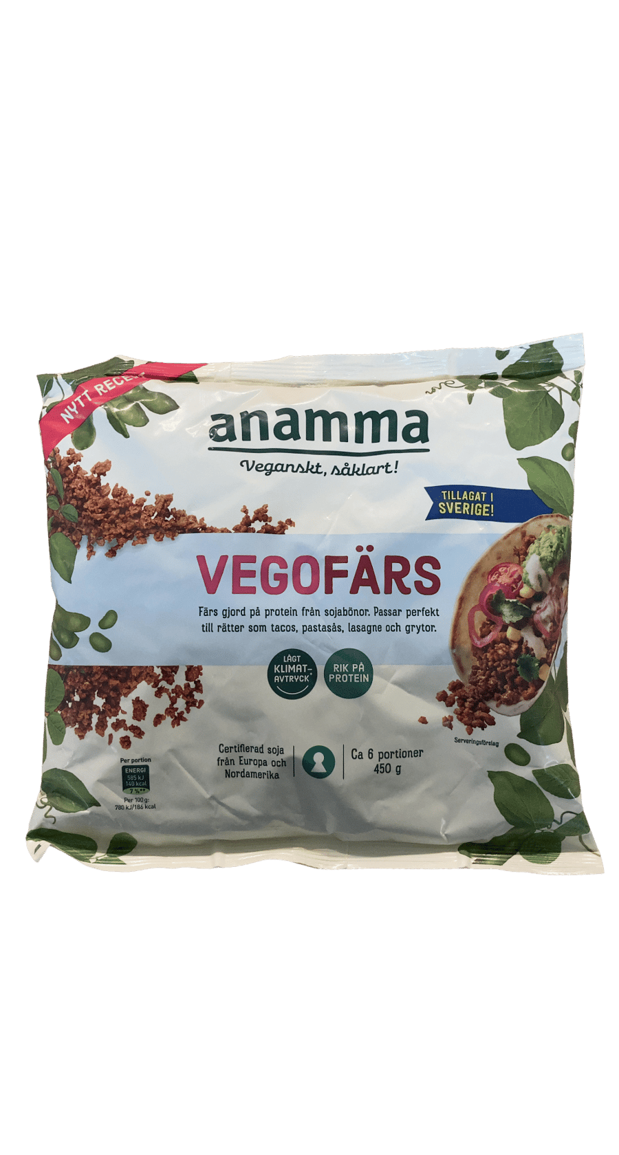Anamma vegan hakk 450 g