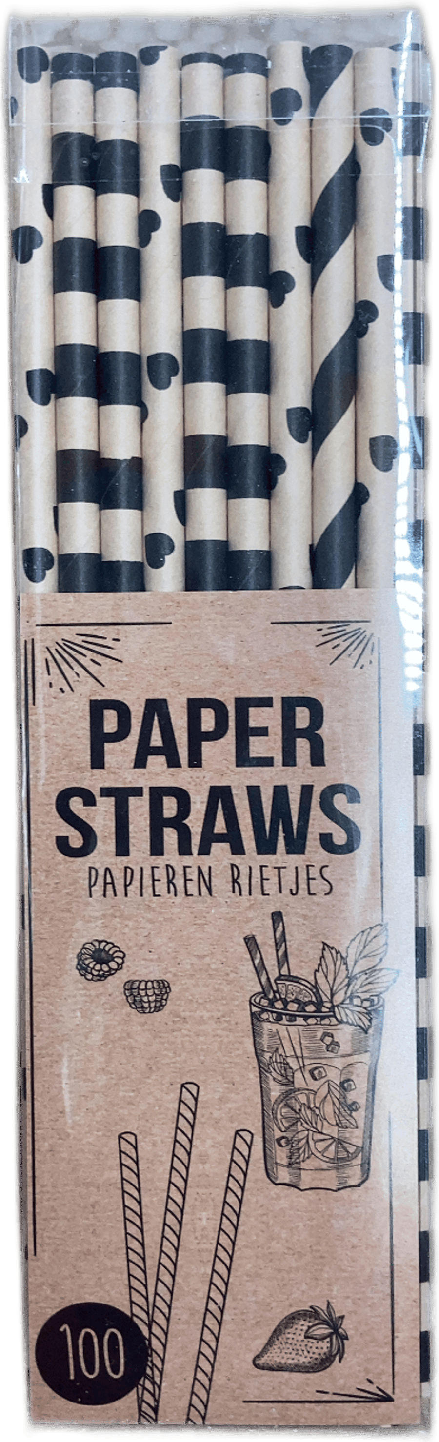Pappírsrör 100 stk
