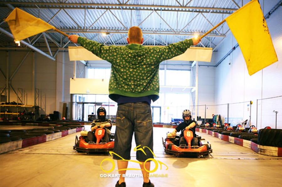 GO-KART Race fyrir tvo og frítt í pool 