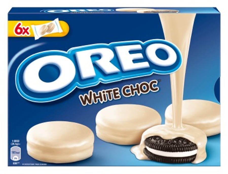 Oreo kex hjúpað hvítu súkkulaði 246 g