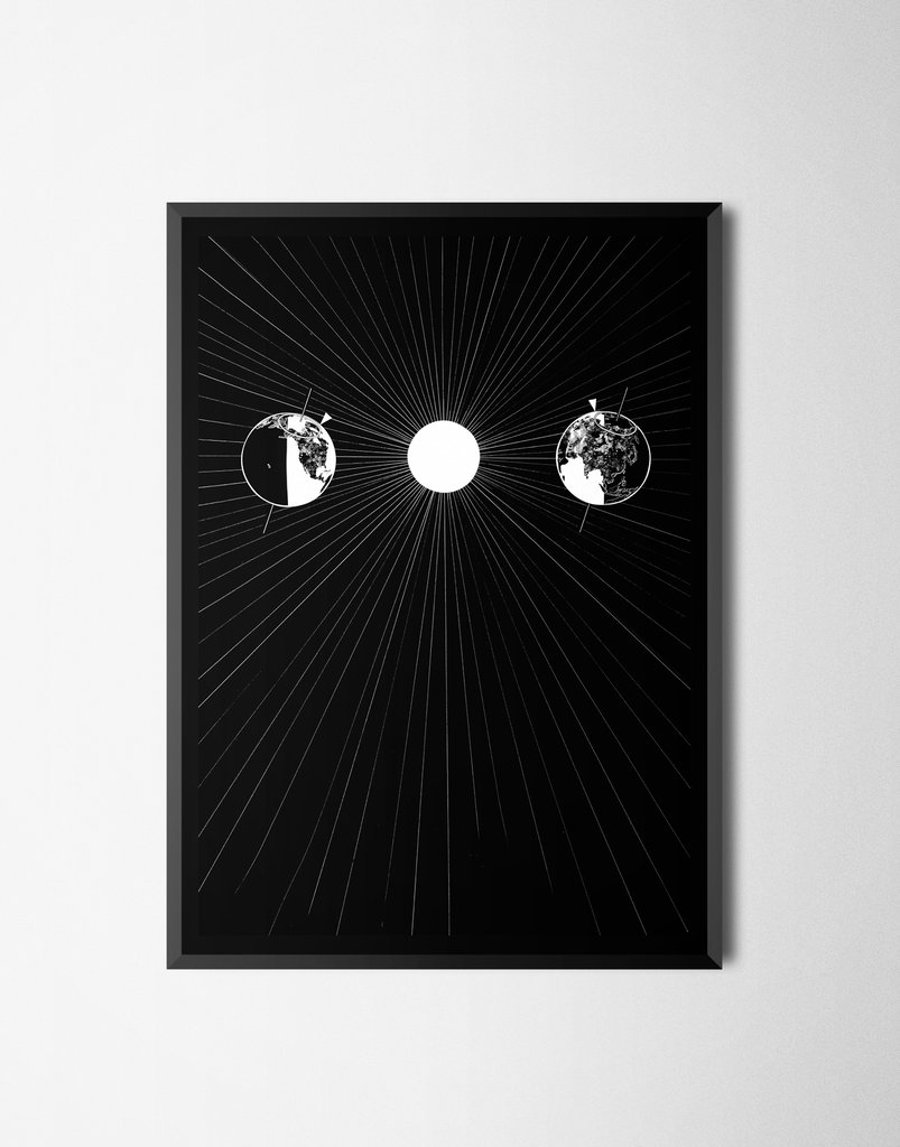 Plakat - Dagur og nótt