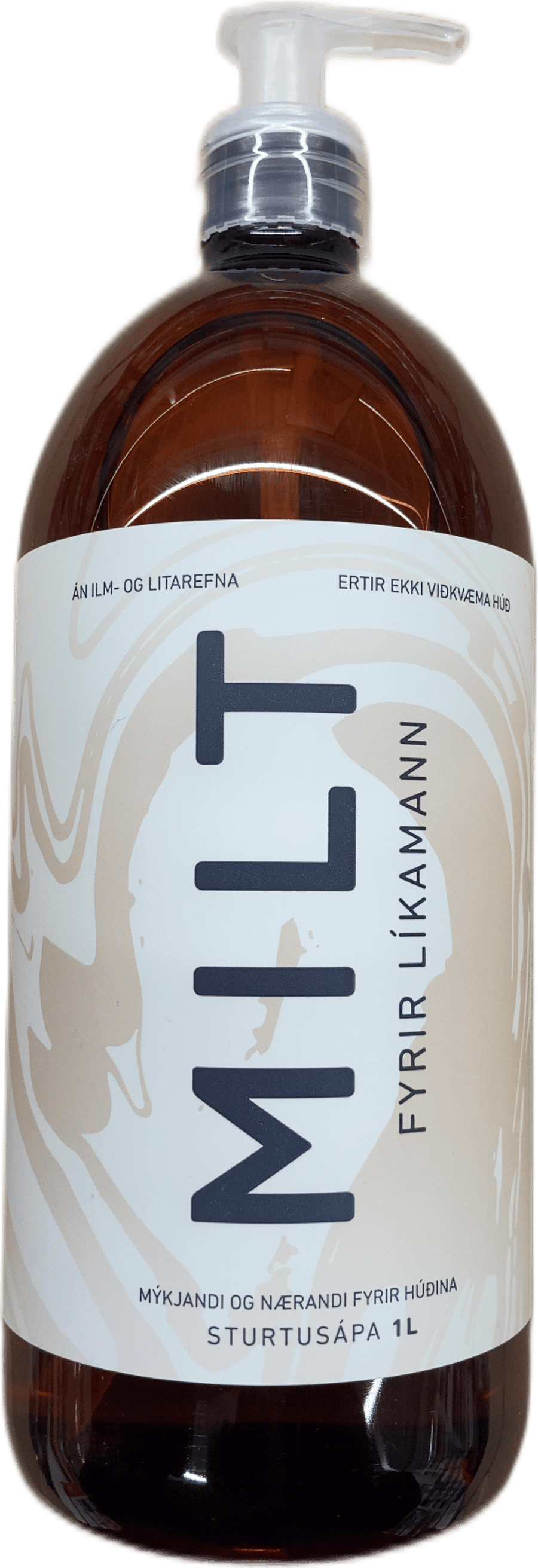 Mild sturtusápa fyrir líkamann 1000 ml