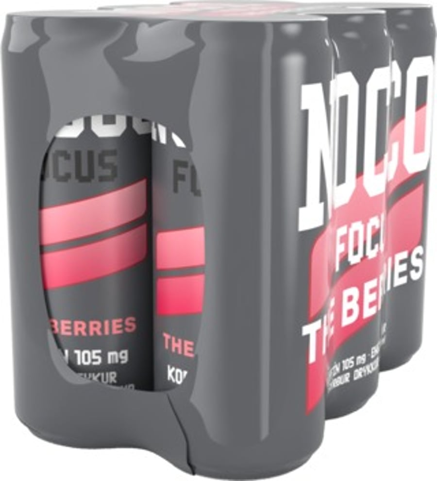 Nocco The Berries orkudrykkur 6*330 ml