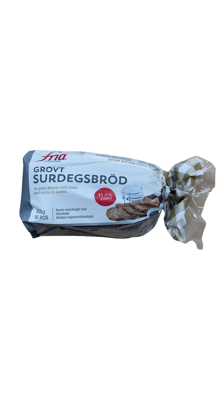Fria gróft súrdeigsbrauð 500 g
