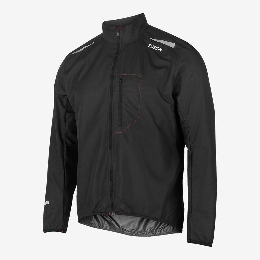 Fusion Mens S1 Run JKT Black