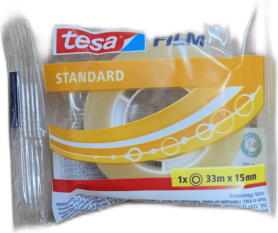 Tesa Film Standard límband 33 m x 15 mm 1 stk