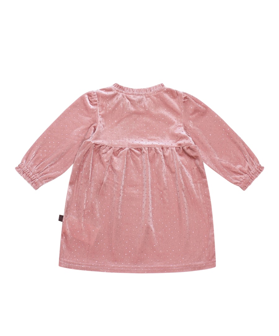 Kids up Abbi kjóll Velvet/Glitter Rose