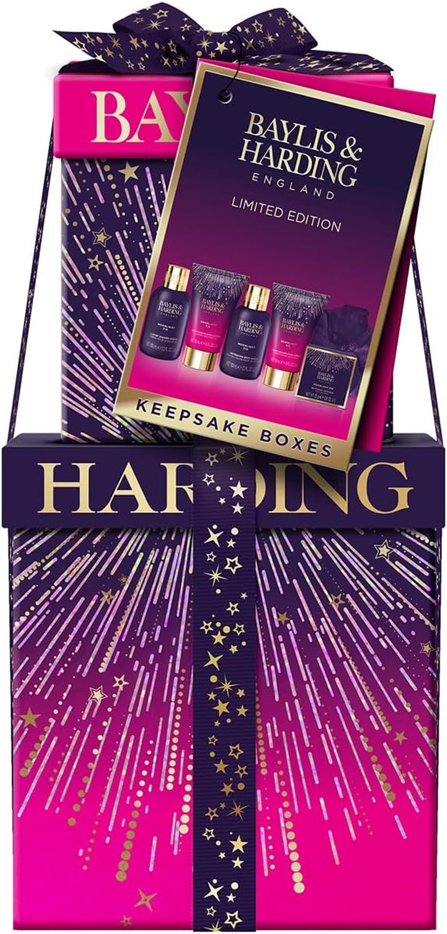 Baylis & Harding Moonlight Fig Lúxus Dekur Gjafasett