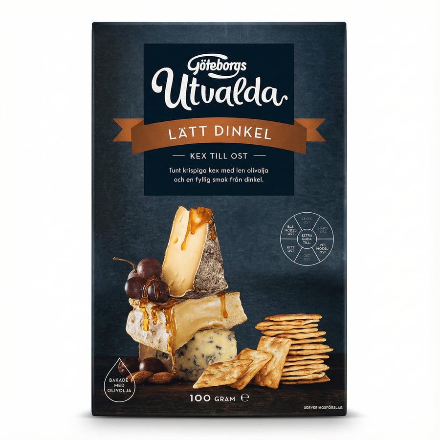 Utvalda kex spelt 100 gr