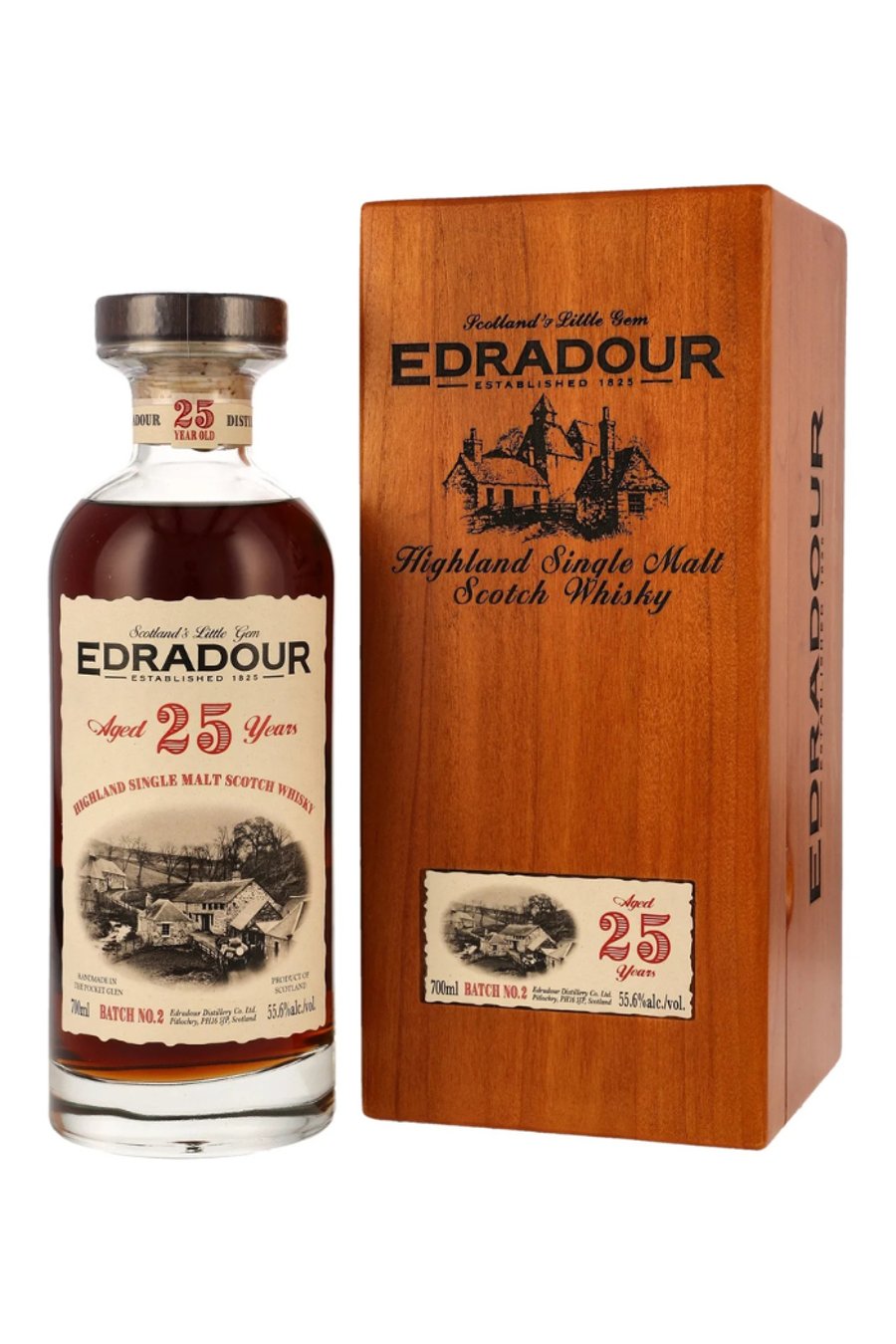 Edradour 25 ára Oloroso Sherry Small Batch – Batch 2