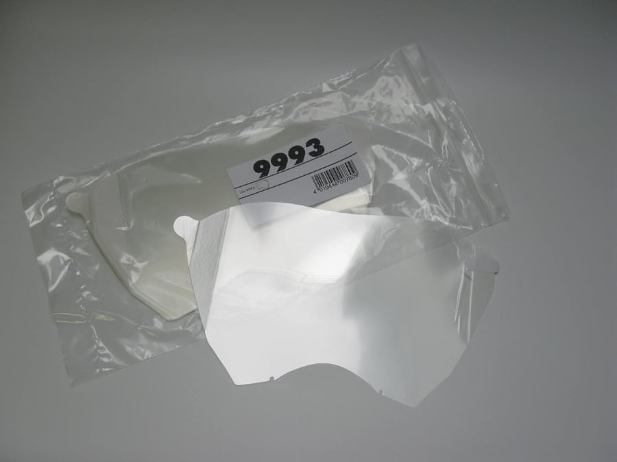 Linsur fyrir Moldex 9000 heilgrímu, 15 stk