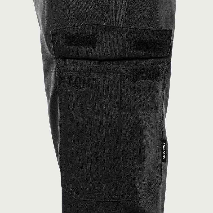 Fristads Core vinnubuxur svartar