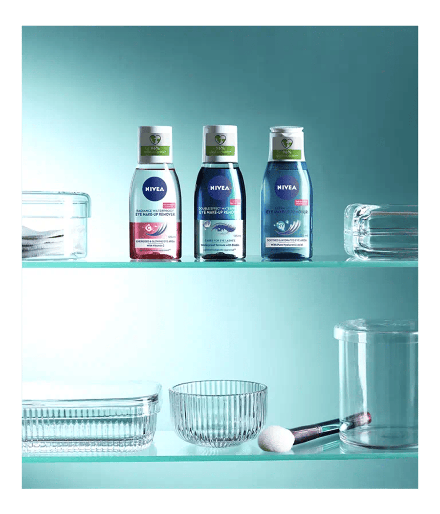 Nivea Double Effect Eye Make-Up Remover 125 ml