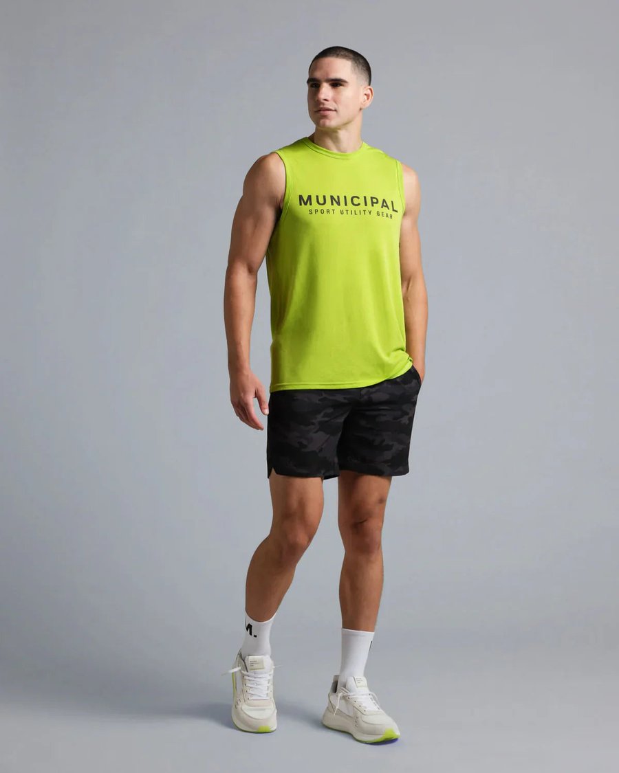 4:AM CLUB Tank Lime