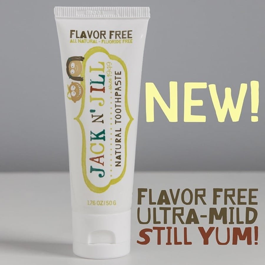 Jack´n Jill tannkrem Flavor free 50g