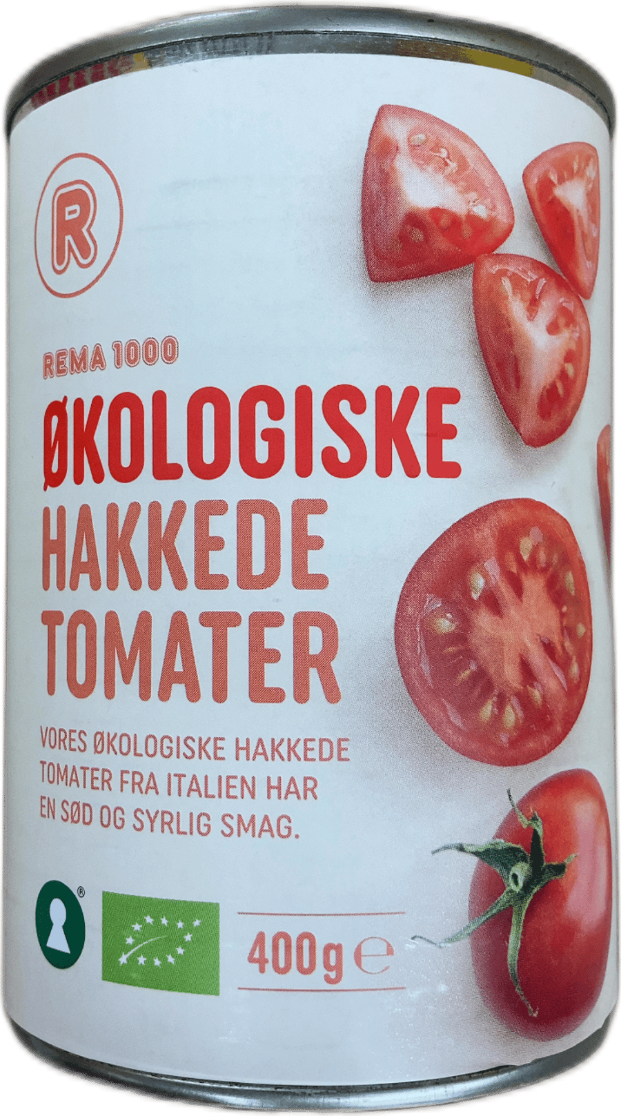 REMA 1000 Lífrænir hakkaðir tómatar 400 g