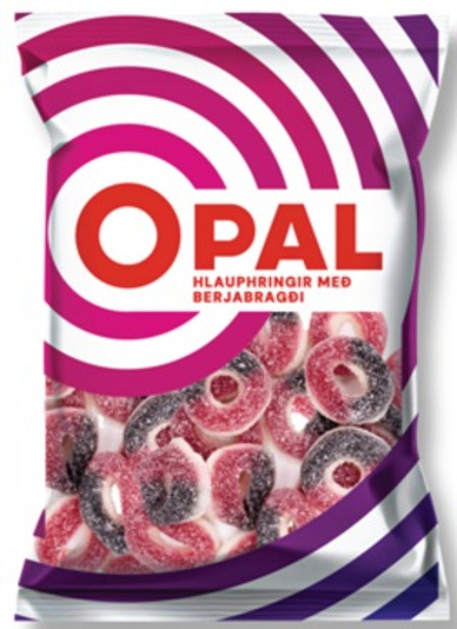 Nóa hlauphringir með berjabragði 150 g